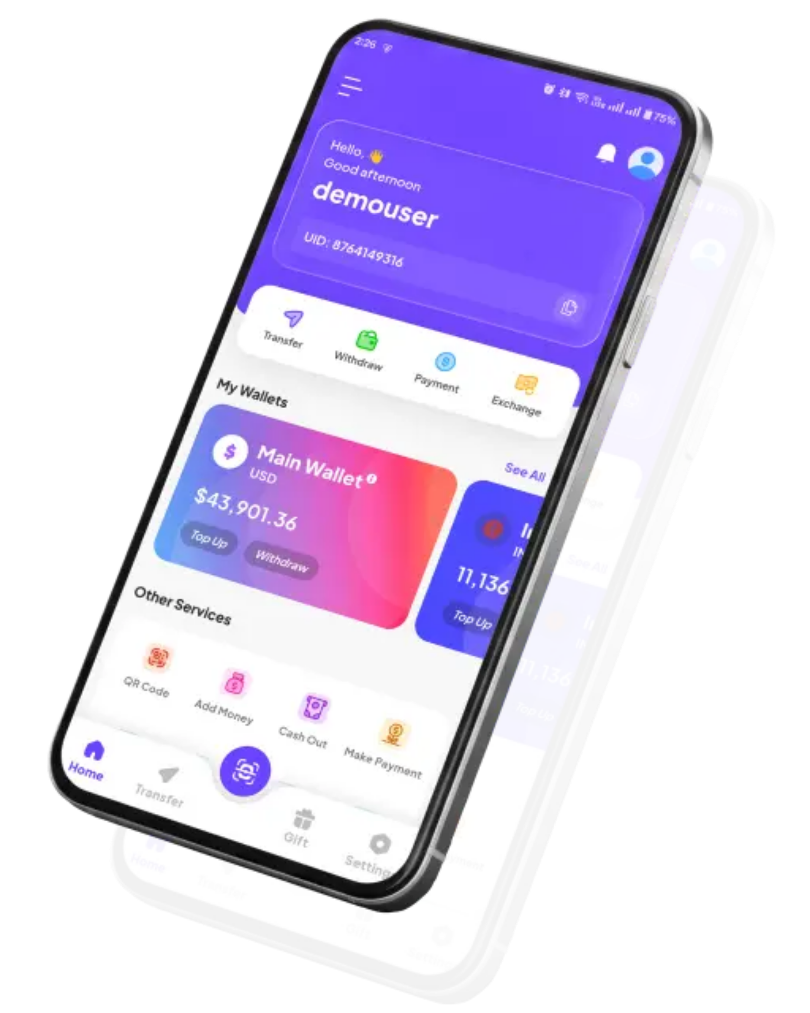 Swix app on phone